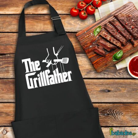 Ποδιά του μπαμπά "The Grillfather"