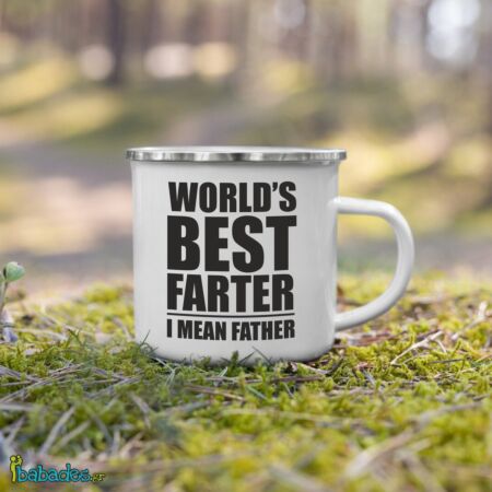 Μεταλλική κούπα "World's Best Farter"