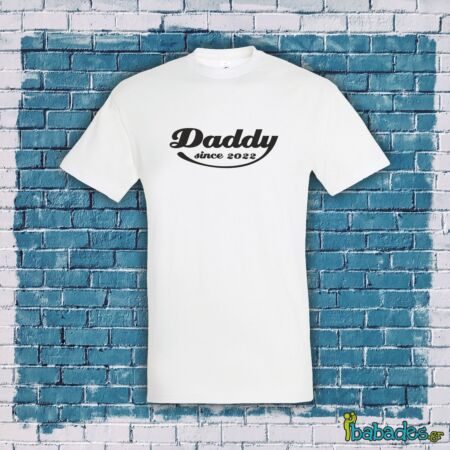 Μπλουζάκι νέου μπαμπά «Daddy since ...»