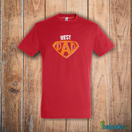 Μπλουζάκι νέου μπαμπά «best dad»