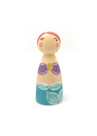 Peg doll “Γοργόνα”