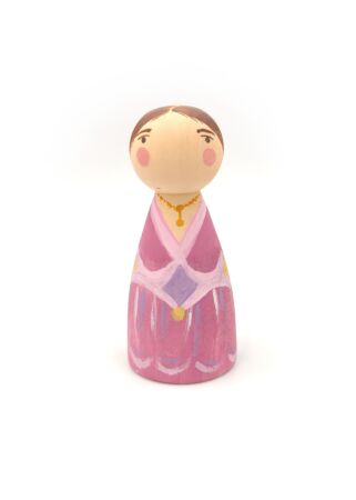 Peg doll “Πριγκίπισσα”