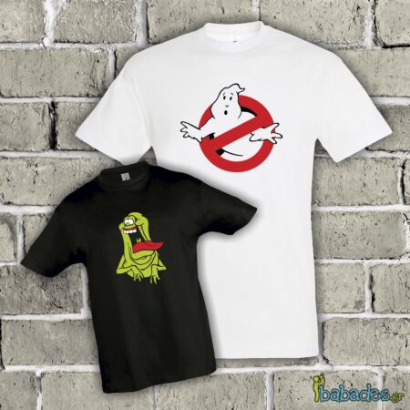 Σετ μπλούζα μπαμπά / παιδιού «Ghostbusters»