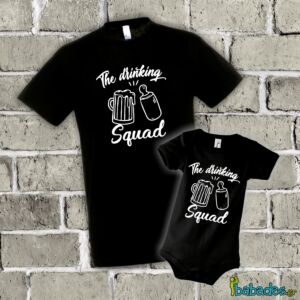 Σετ μπλούζα με φορμάκι «The Drinking Squad»